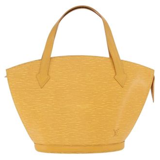 Louis Vuitton Saint Jacques Epi Leather Yellow Leather Handbag (Pre-Owned)