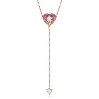 Swarovski Hyperbola Heart Y Pendant Necklace