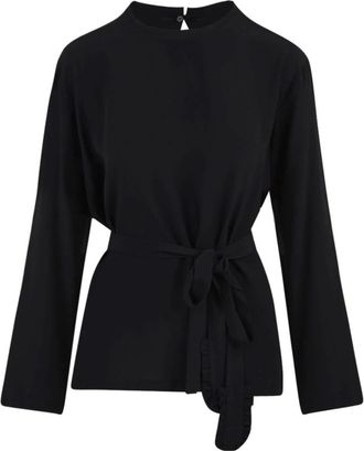 Douuod Marisol Tuniek - Dames - Blouses - Zwart - L - Overhemden
