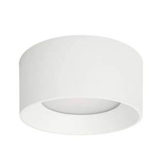 Netlighting Sirius Modern Cylindrical Ceiling Light LED 3000K + 4000K in White