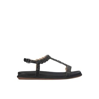 Alma En Pena Flat Sandals, female, Black, 6 UK, Sparkling Flat Sandal