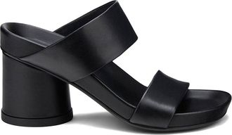 AGL Agl Jane H Croisette Leather Slide