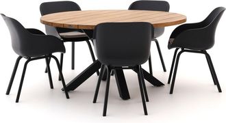 Hartman Hartman Le Soleil Element/Stephanie ø150cm dining tuinset 6-delig