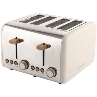 Hamilton Beach Scandi Toaster 4 Slice Matte Cream - Hamilton Beach