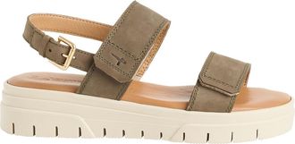 Tamaris Leren sandalen met chunky zool