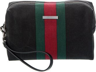 Gucci Positano Small Canvas Pouch