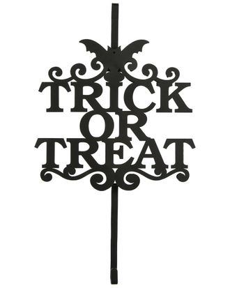 National Tree Company 19In Halloween Trick Or Treat Wreath Hanger