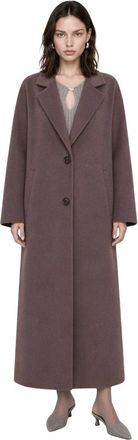 Kocca Cappotto alla caviglia - - Coats - Donna - Marrone - XL