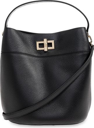 Furla Amelia Medium Handtas - Dames - Schoudertassen - Zwart - ONE Size - Leer - Tassen