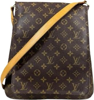 Louis Vuitton Pre-owned Vintage Monogram Schoudertas - Dames - Vintage Schoudertas - Bruin - ONE Size - Vintage