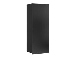 Mirjan24 Mirjan24 - Armario De Pared Tivdalu 126, Negro + Negro Brillante, 117x45cm, N&uacute;mero De Puertas: 032cm, Aglomerado Laminado