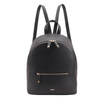 Paul Costelloe Womens Agano Leather Backpack - Black - One Size