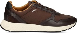 HUGO BOSS Titanium Sneakers - Heren - Sneakers - Bruin - 44 EU - Leer - Schoenen