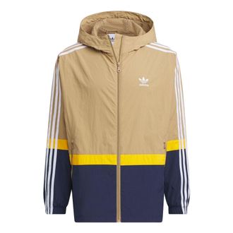 adidas Originals Sportswear Jackets Tan Navy IN0996