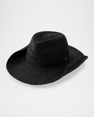 Helen Kaminski Gwen Raffia Fedora