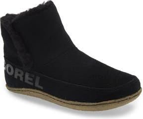 Sorel Nakiska Faux Fur Lined Bootie in Black Sage at Nordstrom Rack, Size 5.5
