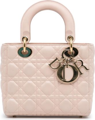 Dior Pre-owned Womens Lady My Abcdior Quilted Handbag - Nude Leather - One Size
