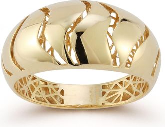 Ember Fine Jewelry 14K Gold Dome Ring