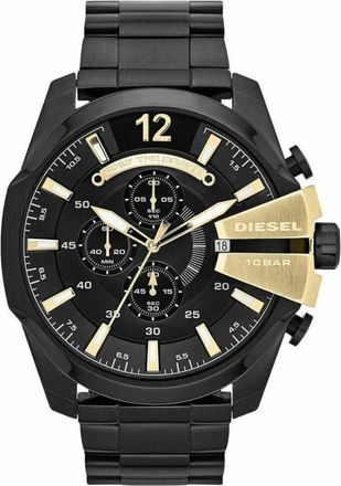 Diesel Accessoires, Heren, Zwart, ONE Size, Dz 4338 Chronograaf Horloge