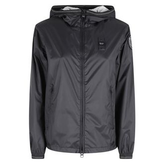 Blauer Light Jackets, female, Black, Size: XS Heat-Sealed Lined Jacket Anawan