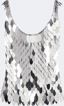 Paco Rabanne Top con paillettes