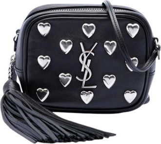 Saint Laurent Pre-owned Cross Body Bags, female, Black, Size: ONE SIZE Pre-owned The Blogger crossbody bag