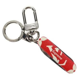Louis Vuitton Pre-owned Accessories, unisex, Red, Size: ONE SIZE Pre-owned Canvas Key-Holder