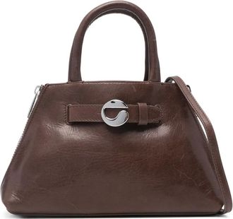 Coperni mini Data tote bag - Brown