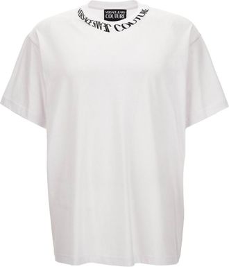 Versace Jeans Couture White Logo T-shirt