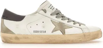 Golden Goose Sneakers, male, White, Size: 12 US Superstar Classic with Spur