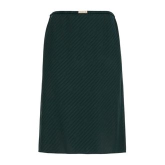 Gucci Interlocking G Jacquard Rok - Dames - Rokken - Groen - Maat: M Zijde