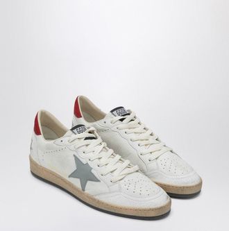 Golden Goose Ballstar Sneakers White/Blue/Red