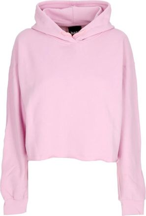 Disclaimer Rhinestone Logo Hoodie - Dames - Hoodies - Roze - S - Katoen - Hoodies & sweatvesten