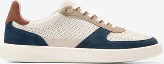 Cole Haan Mens Grand Crosscourt Daily Court Sneakers - White Size 10.5