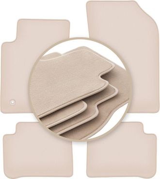 OEM Alfombrillas Premium Beige Para: Citro&euml;n C3 Iii Hatchback 2017