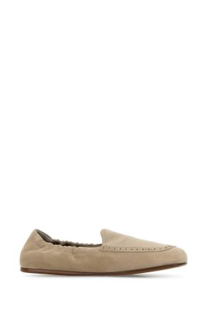 Churchs Womens Beige Suede Rika Loafers Desert Mocassini