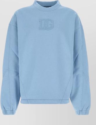 Dolce & Gabbana cotton oversized logo sweatshirt