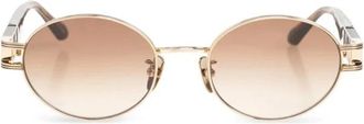 Linda Farrow Sunglasses, female, Yellow, Size: 50 MM Phoebe Sunglasses