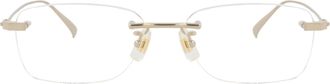 Dunhill Square-Frame Titanium Optical Frames