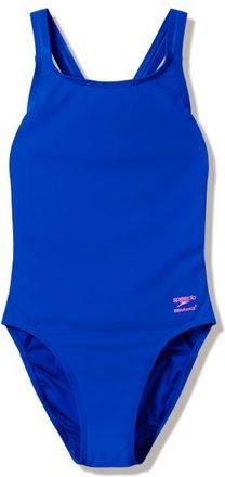 Speedo Female Solid Leaderback Badeanzug f&uuml;r Damen | blau