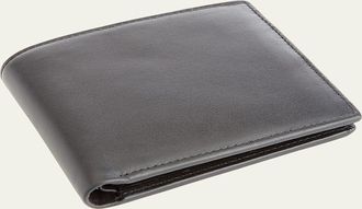 Royce Leather Personalized Leather RFID-Blocking Trifold Wallet