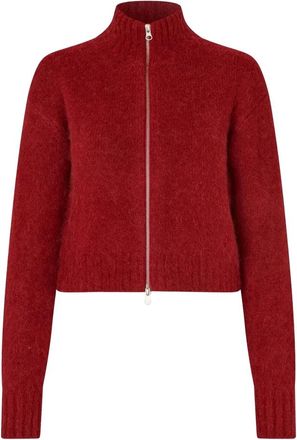 Sams&oslash;e & Sams&oslash;e Cardigan Sajeanne - - Knitwear - Donna - Rosso - XS