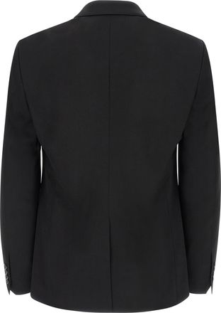 Dolce & Gabbana Mens Black Virgin Wool Blazer Clothing