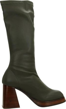 Ángel Alarcón Angel Alarcon, Schoenen, Dames, Groen, 40 EU, Stijlvolle haklaarzen