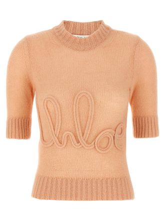 Chloé Chloé Logo Embroidery Sweater