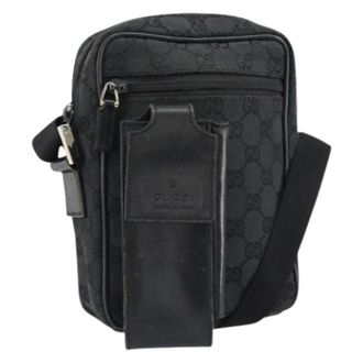 Gucci Borsa a tracolla Pre-owned in tela - - Pre-owned - Donna - Nero - ONE SIZE
