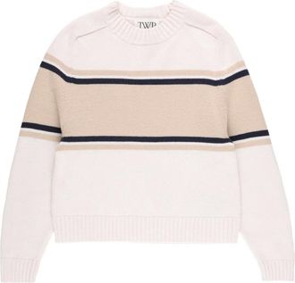 TWP Maglione girocollo a righe - Toni neutri
