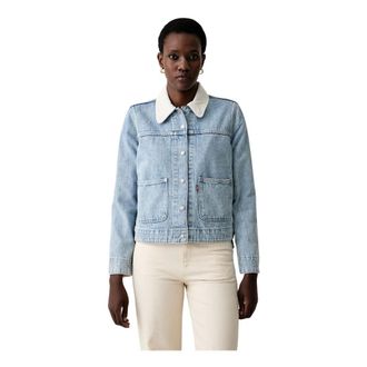 Levi's Giacca Utility Original Trucker - - Jackets - Donna - Blu - L