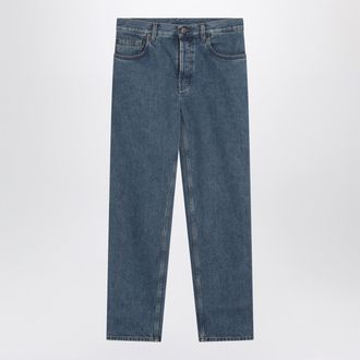 Burberry Mittelblaue Burberry-Jeans mit normaler Passform