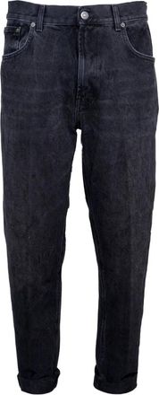 Dondup Heren, Jeans, Zwart, Maat: W38